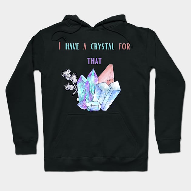 I have a crystal for that Hoodie by SharpArtShop